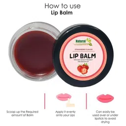 NATURAL HEALTH & HERBAL PRODUCTS Lip Balm- 8 g- Strawberry image 2
