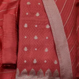 Meena Bazaar Ethnic Motifs Woven Design Unstitched Dress Material-picture-43