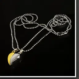 Utkarsh Heart Shaped Pendants with Chains image 2