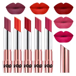 VOLO Set Of 5 Creme Matte Lipstick-3.5g Each-31-39-40-41-44-picture-2
