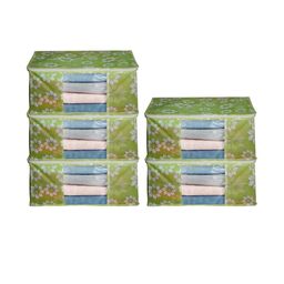 AMAK INC Green Fabric Multi-Utility Wardrobe Organisers-picture-36