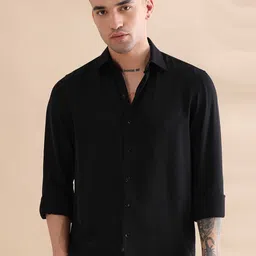 HOUSE OF MAHNOTS Men Classic Opaque Casual Shirt-picture-36