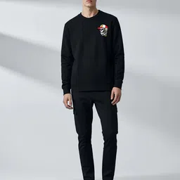 MaverIQ Men Printed Pullover Sweatshirt image 5