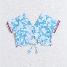 The Magic Wand Girls Printed Ready to Wear Lehenga & Blouse With Dupatta image 2