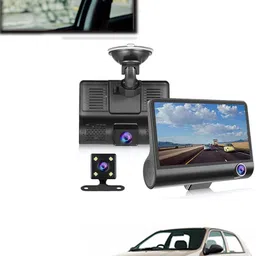 maties 4inch 3Way Car DVR Camera 1080P Video Recorder Cameras 15 Black LCD-picture-26