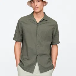 GAP Linen Cotton Casual Shirt-image-0