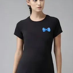 SZN Women Printed Applique T-shirt-picture-25