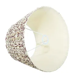 lampenschirm india Premium Softback 40cm Empire Cottan Fabric Lampshade (Red) image 5