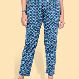 Kryptic Printed Relaxed-Fit Cotton Regular Trousers-picture-42