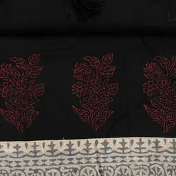 Meena Bazaar Ethnic Motifs Printed Unstitched Dress Material image 2