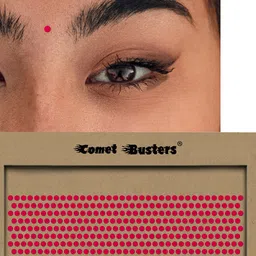 Comet Busters Traditional Designer Bindis - Pink image 3