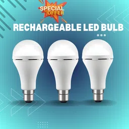guggu Rechargeable Emergency Bulb 12W Inverter Rechargebale Emergency Bulb_Pack_3 T1 3 hrs Bulb Emergency Light-picture-26