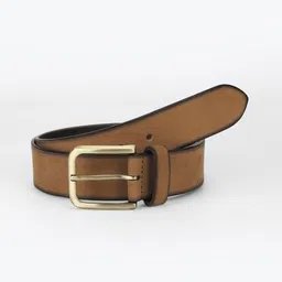 Aditi Wasan Men Tan Leather Formal Belt image 3