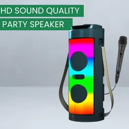 Clairbell Game (PORTABLE BLUETOOTH PARTY SPEAKER) With Mic & High Quality Bass SoundI267 40 W Bluetooth Party Speaker-picture-26