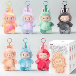 plushvibe PopMart Labubu Doll Cute Plush Toy Mystery Box Collectible Kawaii Doll-picture-19