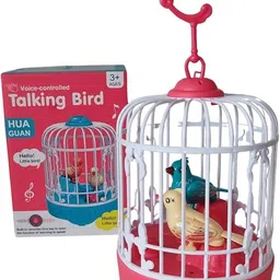 tarak Talking Bird Toy for Kids | Interactive Toy & Repeat What You Said, Gift toys image 3
