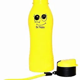 kids kraft Be Happy Smiley Printed Water Bottle For Return Gfit For Kids Birthday Party 500 ml Water Bottles image 4