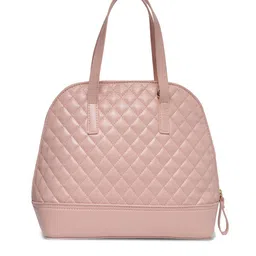 AQUATAN Quilted Shopper Handheld Bag with Crossbody Sling image 3