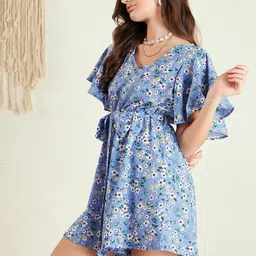 berrylush Printed Women Jumpsuit image 3