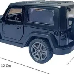 zenvy Thar Metal Toy Car for Kids Small Model Openable Doors Pull-back(Random Color) image 2