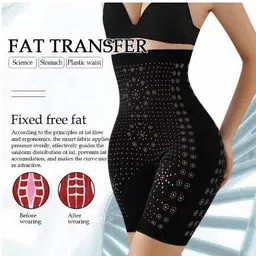 speginic Combo Tummy Shaper High Waist Abdomen Slimming Short Pants Panties Underwear Women Shapewear image 3