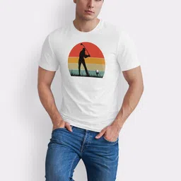 Seekbuylove Men Printed Bio Finish T-shirt image 4