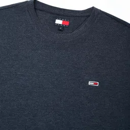 Tommy Hilfiger Men Solid Slim Fit T-shirt image 5