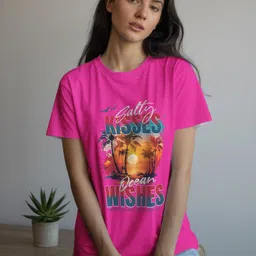 GRACE & JACK Graphic Puff Printed Round Neck T-shirt-picture-13