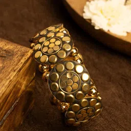 PANASH Gold-Plated Bangle-Style Bracelet-picture-21