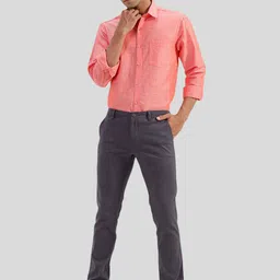 UATHAYAM Men Slim Fit Casual Shirt image 4