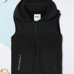 max Boys Colourblocked Polyester Longline Padded Jacket-picture-12