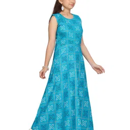 YK Print Maxi Dress image 4