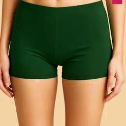 Apraa & Parma Pack of 2 Women Slim Fit Cycling Cotton Sports Shorts-picture-39