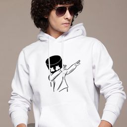 Dogman Men Printed Hooded Sweatshirt-picture-25