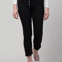 NEUNK Women Comfort Jogger Mid-Rise Stretchable Jeans-picture-38