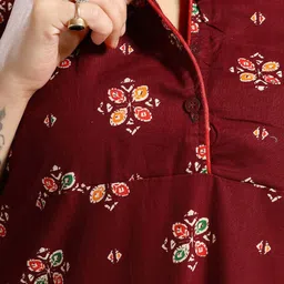 TRUNDZ Printed Maxi Nightdress image 3