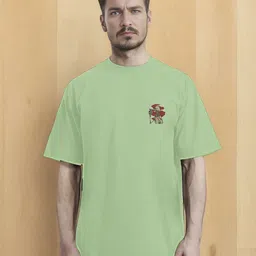Moda Rapido Men Printed Applique T-shirt-picture-34