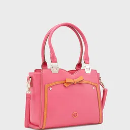 Caprese PU Structured Satchel Bag image 3