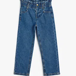 Koton Girls Regular Fit Mid-Rise Cotton Jeans-picture-33