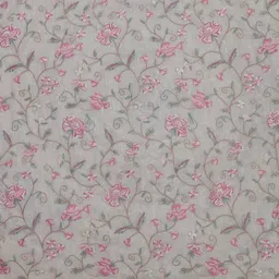 Soch Embroidered Silk Chiffon Unstitched Dress Material image 2