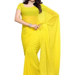 FANCYNINE Poly Georgette Saree-picture-23
