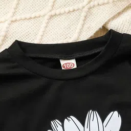 Knit Vey Girls Pack of 3 Floral Printed Full Sleeve T-shirt image 2