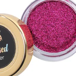VOZWA Waterproof Pressed Glitter Eyeshadow - Pink 02 image 2