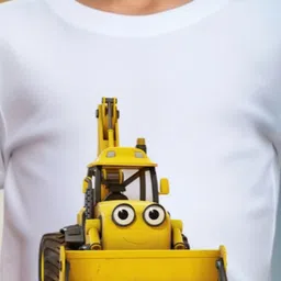 Samridhi Garments Unisex Kids BLENDED Tshirts image 3