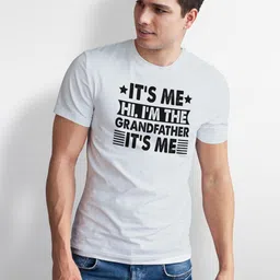 Seekbuylove Men Typography Printed Bio Finish T-shirt image 3