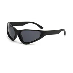 Arzonai Unisex Black Sunglasses-picture-37