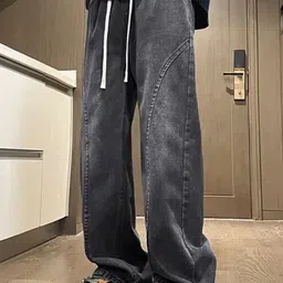 StyleCast Men Relaxed Fit Easy Wash Trousers image 2