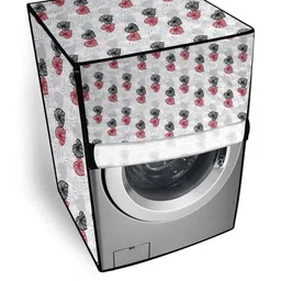 The Furnishing Tree White PVC Washing Machine Covers-picture-32