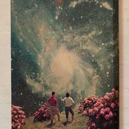 asian monk THERE WILL BE LIGHT , SURREAL ART PRINTS image 4