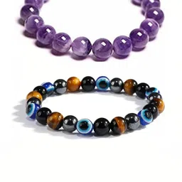 printcorners Set Of 2 Artificial Beaded Elasticated Bracelet-picture-16